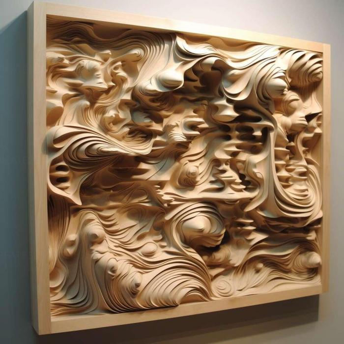 نموذج ثلاثي الأبعاد لآلة CNC 3D Art 